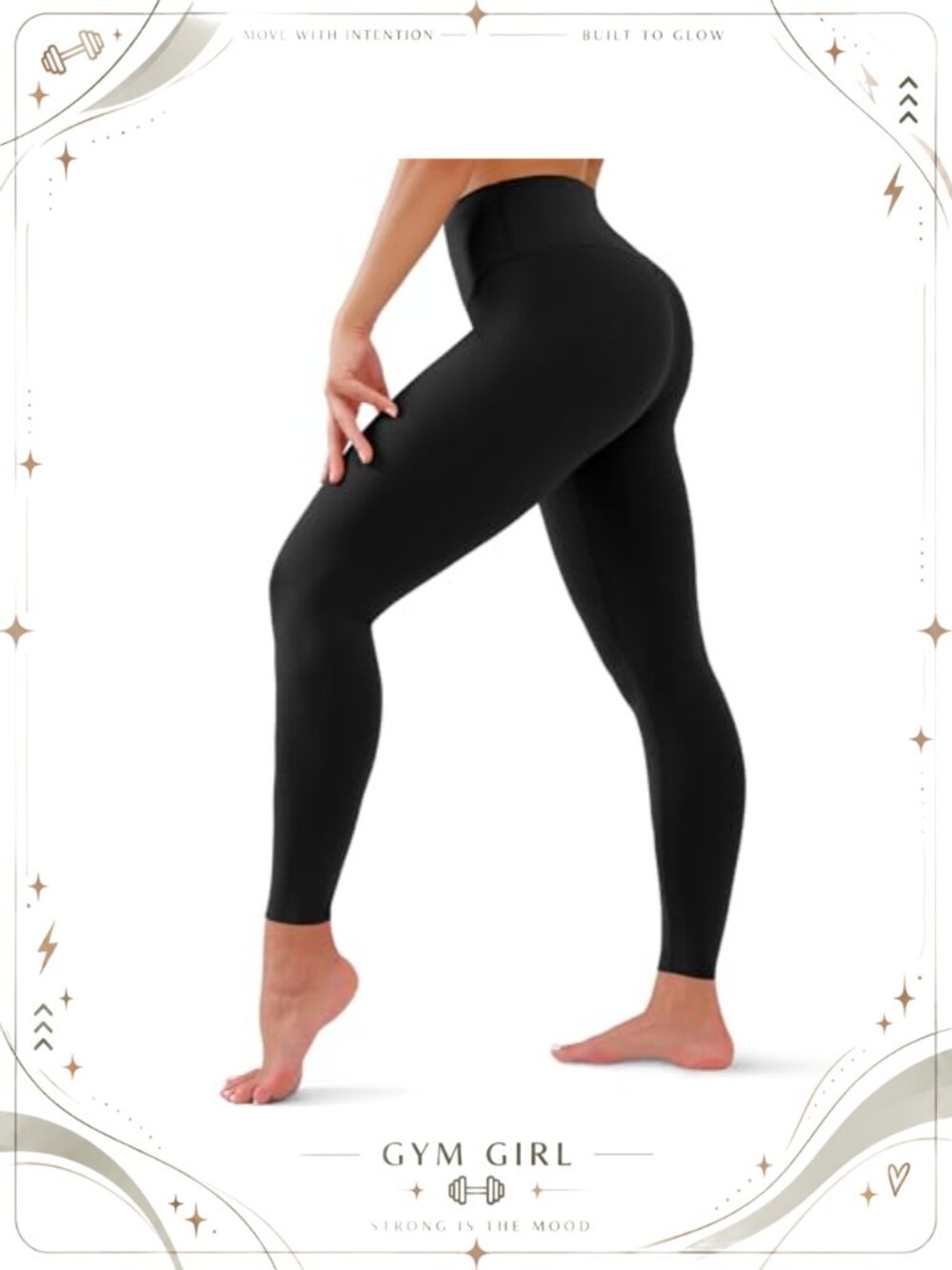 High Waisted Tummy Control Leggings Full Length Buttery Soft Yoga Pants